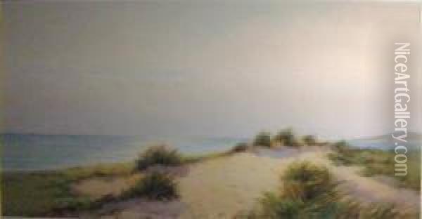 Beach Scene Oil Painting - John Blake Macdonald