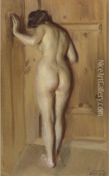 Kuvadorren Oil Painting - Anders Zorn