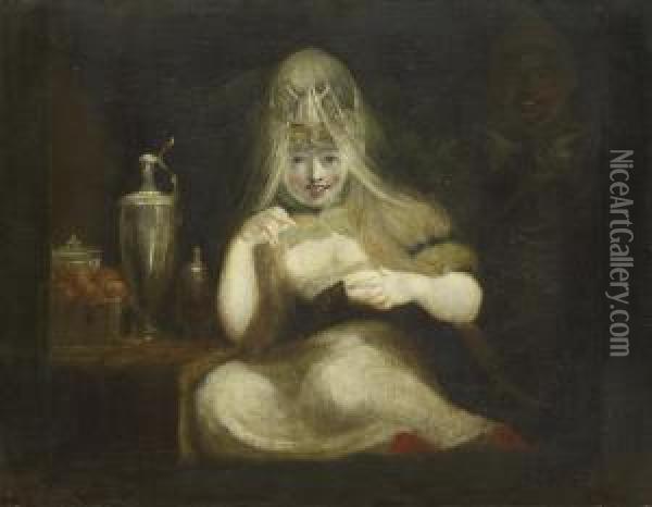 Fairy Mab (i) Oil Painting - Johann Henry Fuseli