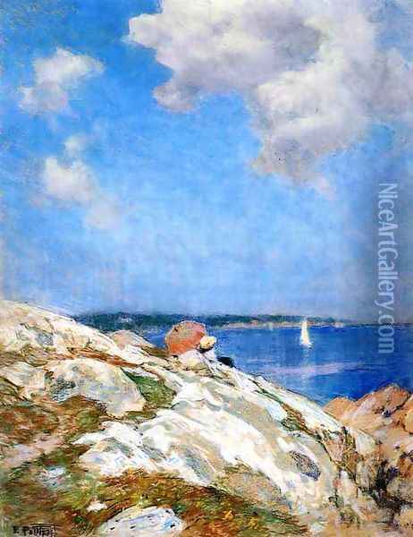Cape Ann Coast Oil Painting - Edward Henry Potthast