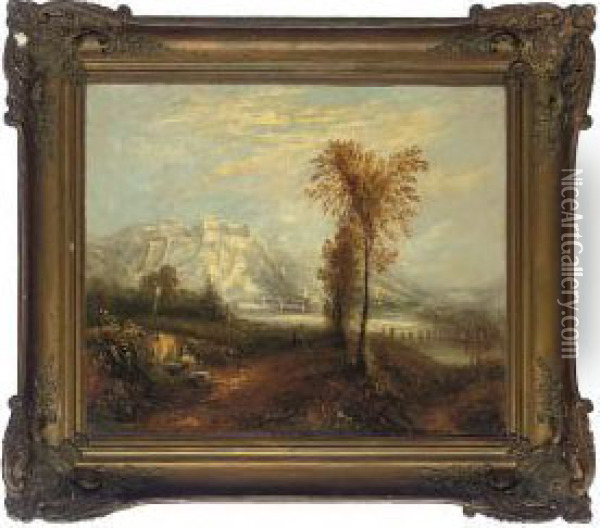 Ehrenbreitstein Oil Painting - Joseph Mallord William Turner