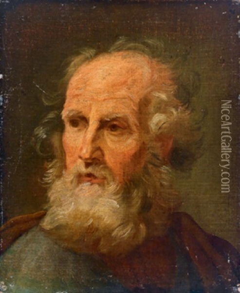 Portrat Eines Bartigen Mannes Oil Painting - Benedetto Luti