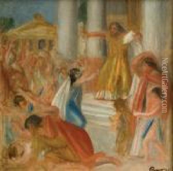 Oedipe Roi Oil Painting - Pierre Auguste Renoir