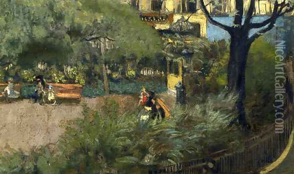 Square Berlioz Oil Painting - Jean-Edouard Vuillard
