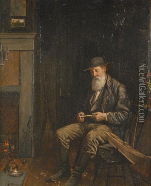 The Yankee Genius Oil Painting - George Newell Bowers