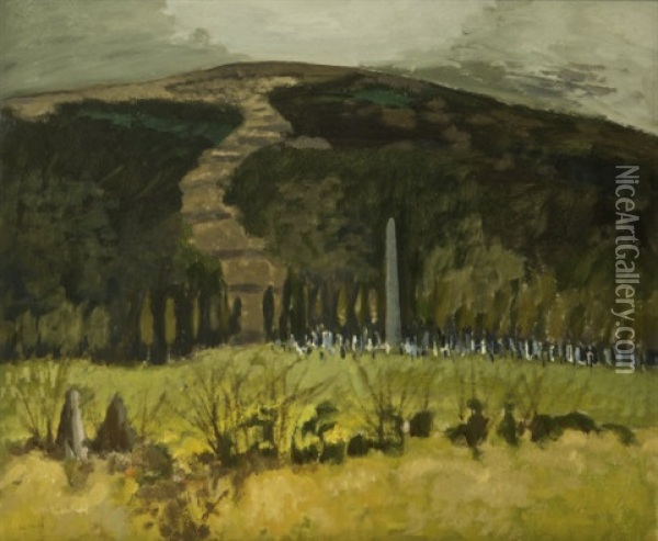 Glendalough Oil Painting - Arthur Armstrong