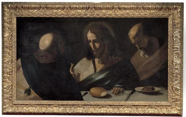 Cristo Con Gli Apostoli Oil Painting - Mattia Preti
