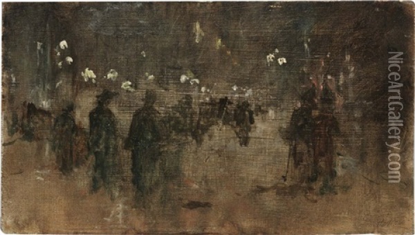 Impressioni Di Notte Oil Painting - Giovanni Fattori