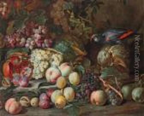 Stillleben Oil Painting - Abraham Brueghel