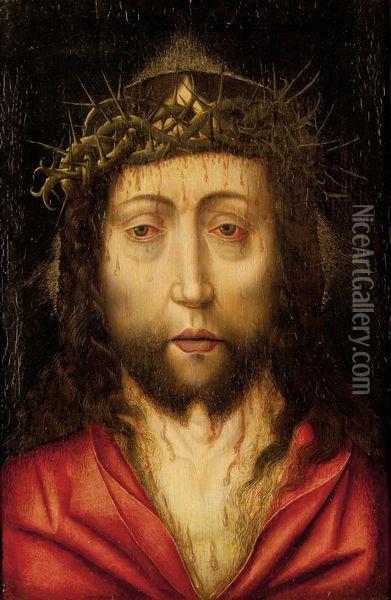 Le Christ De Douleurs Oil Painting - Albrecht Bouts