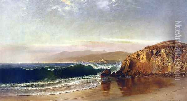 Golden Gate Oil Painting - Gilbert Davis Munger