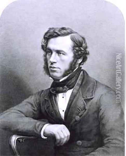 Portrait of Sir William Grove 1811-96 Oil Painting - Daguer, Claudet