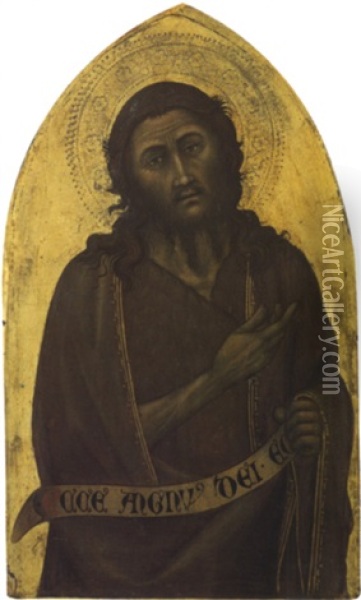 San Giovanni Battista Oil Painting - Pisan de Taddeo di Bartolo