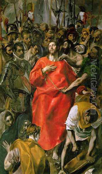 The Spoliation Oil Painting - El Greco (Domenikos Theotokopoulos)