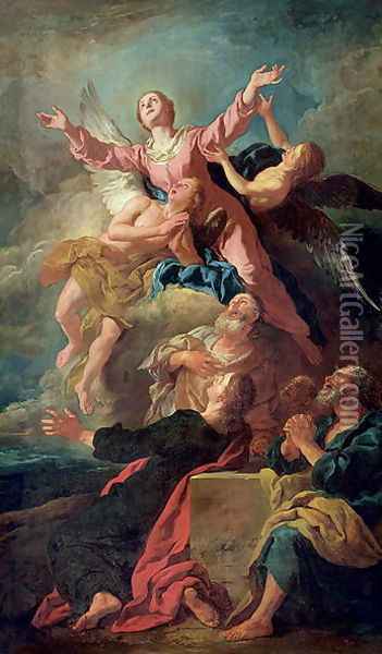 The Assumption of the Virgin Oil Painting - Jean Francois de Troy