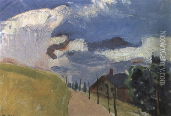 Route De Chezieres Oil Painting - Henri Matisse