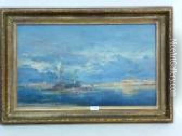  Vue De Venise  Oil Painting - Gustave De Smet