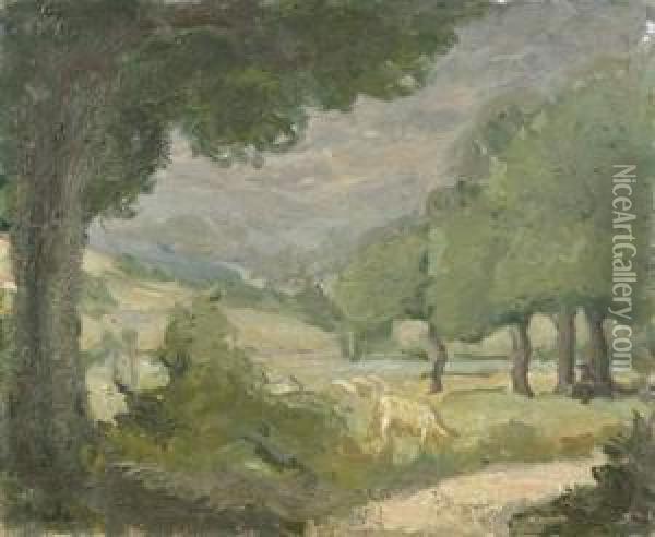  Paysage  Oil Painting - Georges Bouche