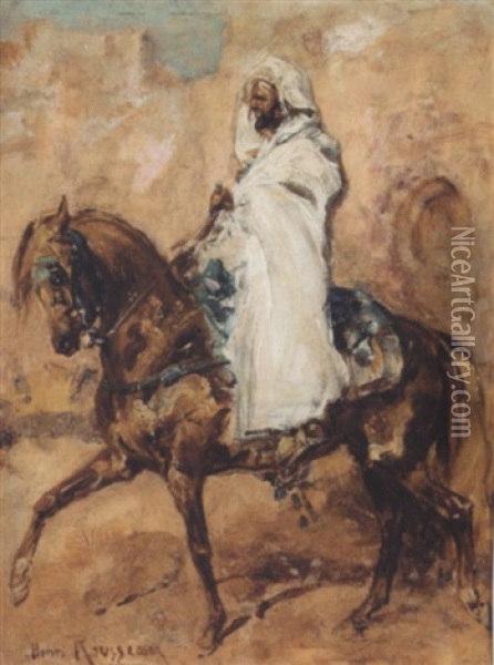 Le Caid Marocain Oil Painting - Henri Emilien Rousseau