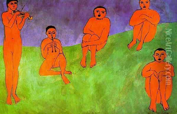 Music Oil Painting - Henri Matisse