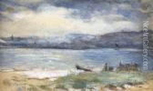 Looking Across The Tay Oil Painting - William McTaggart