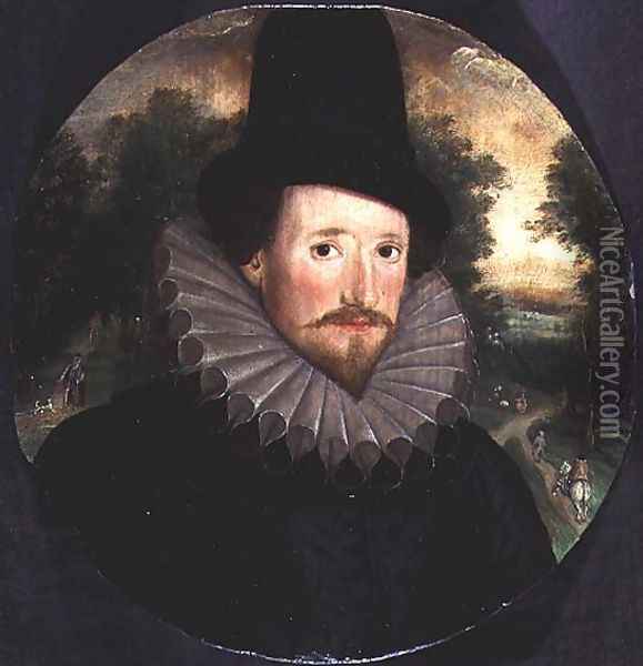 Portrait of a man in a hat Oil Painting - Marten Van Valckenborch I