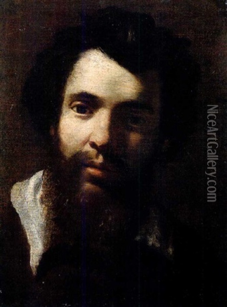Portrait Of A Bearded Gentleman Oil Painting - Gian Lorenzo Bernini