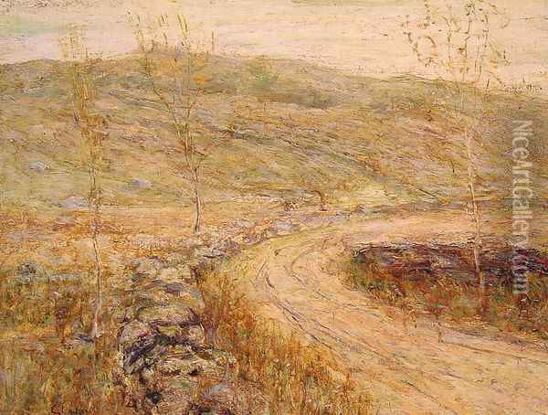 Road in Spring Oil Painting - Ernest Lawson