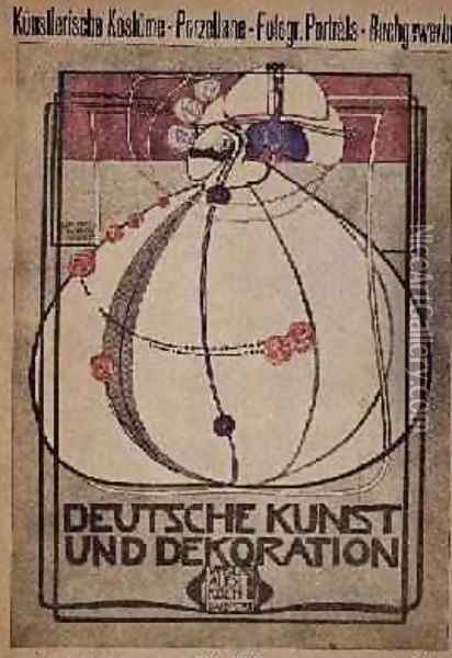 Deutsche Kunst und Dekoration May 1902 Oil Painting - Margaret MacDonald Mackintosh
