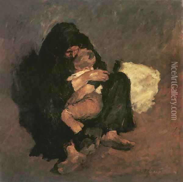 Mother 1901 Oil Painting - De Lorme and Ludolf De Jongh Anthonie
