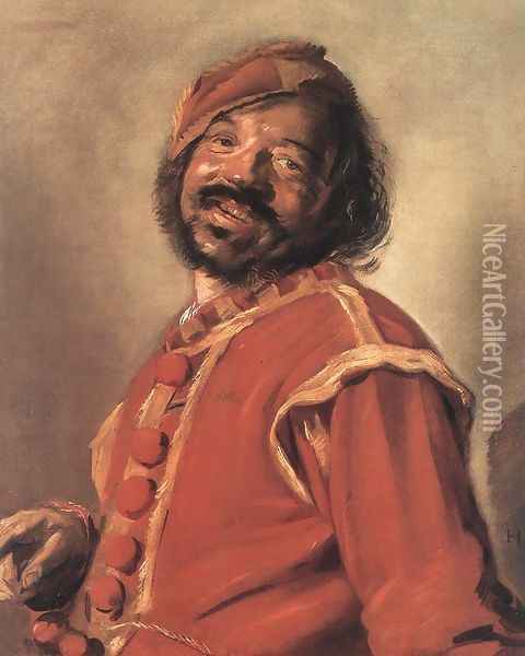 Mulatto (so-called) 1628-30 Oil Painting - Frans Hals