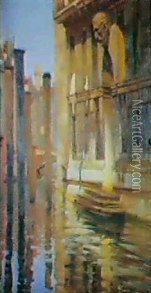 La Porte D'eau Oil Painting - Carlton Alfred Smith