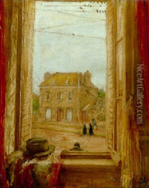 Our Window, La Rochelle Oil Painting - William Nicholson