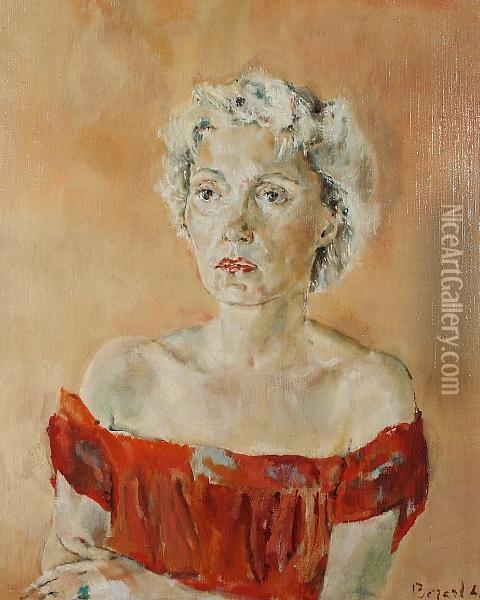 Portrait Of Mme Annavis Oil Painting - Christian Berard