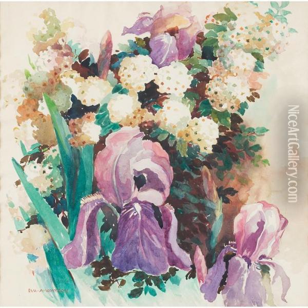 Floral Still Life Oil Painting - Eva Auld Watson