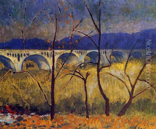 The Aqueduct Oil Painting - Paul Serusier