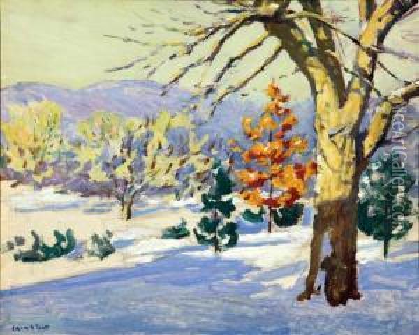 Winter Oil Painting - Colin Alexander Scott