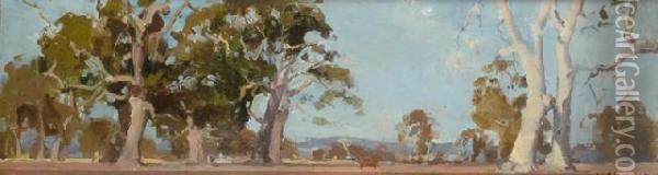Summer Landscape Oil Painting - William Beckwith Mcinnes