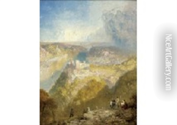 Castle Oil Painting - James Baker Pyne