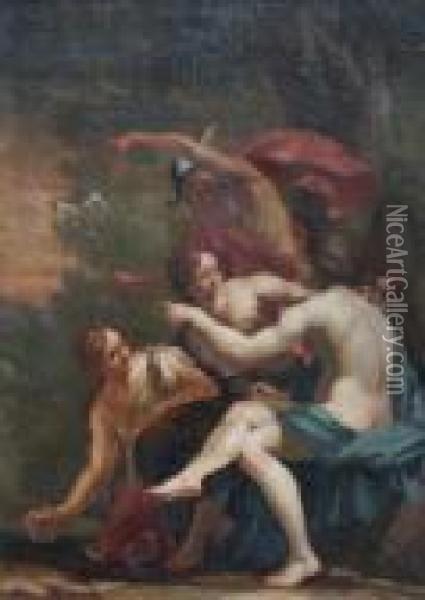 Alegoria Oil Painting - Nicolas Poussin