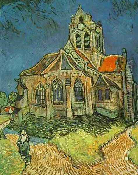 The Church At Auvers Oil Painting - Vincent Van Gogh