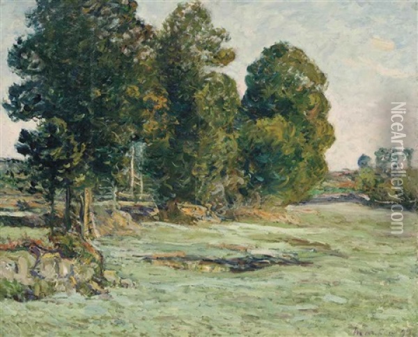 Le Matin, Paysage A Morgat Oil Painting - Maxime Maufra