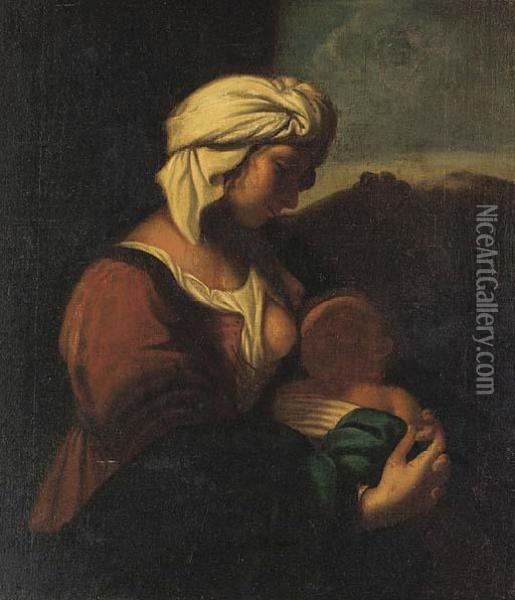 The Madonna And Child Oil Painting - Carlo Francesco Nuvolone
