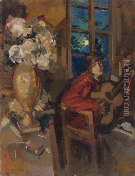 Evening Serenade Oil Painting - Konstantin Alexeievitch Korovin
