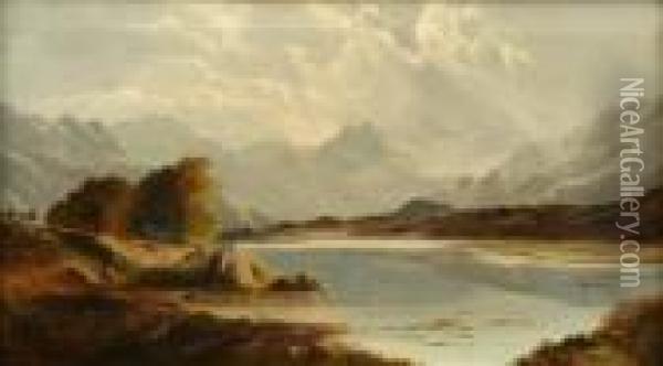 Extensive Landscape Oil Painting - Charles Leslie