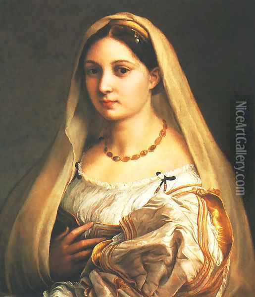 Veiled Lady (La Velata) Oil Painting - Raphael