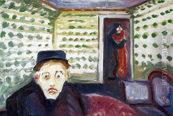 Jealousy II Oil Painting - Edvard Munch
