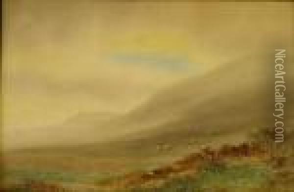 Misty Morn Oil Painting - William Widgery