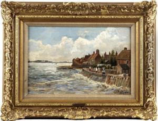 Bosham, West Sussex Oil Painting - Florence A. Saltmer