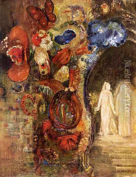 Apparition Oil Painting - Odilon Redon